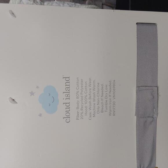 Baby Girls' 3 Pack Waffle Hooded Bath Towel | Cloud Island - Picture 6 of 6